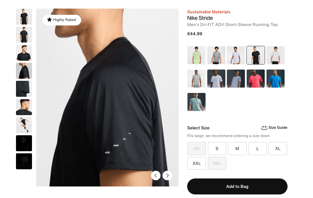 Detailed high-res product pictures example