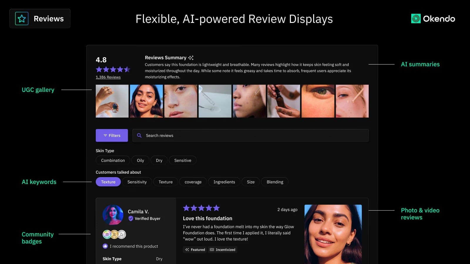 Okendo Reviews Display