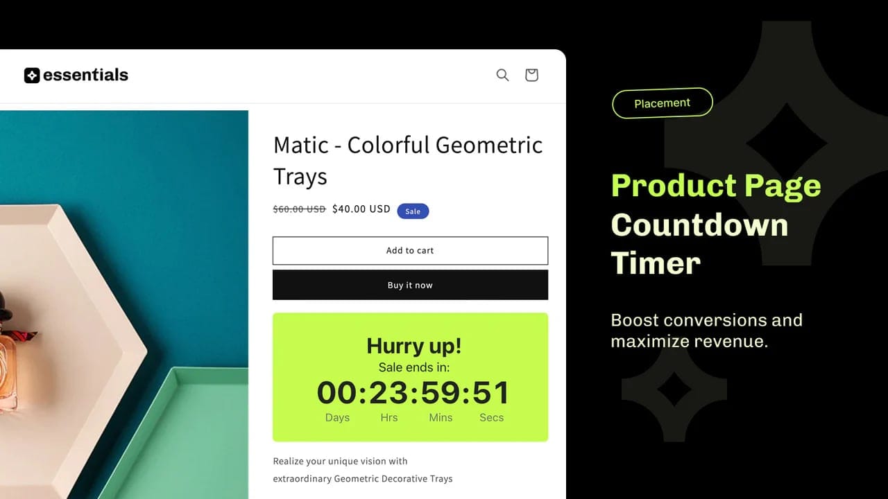 Essential Countdown Timer Bar