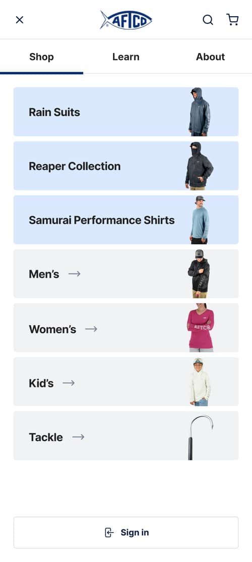 Improved Mobile Conversion Rate