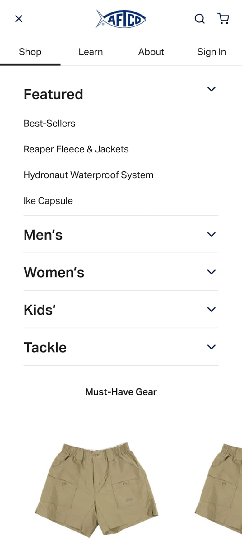 Improved Mobile Conversion Rate (before)