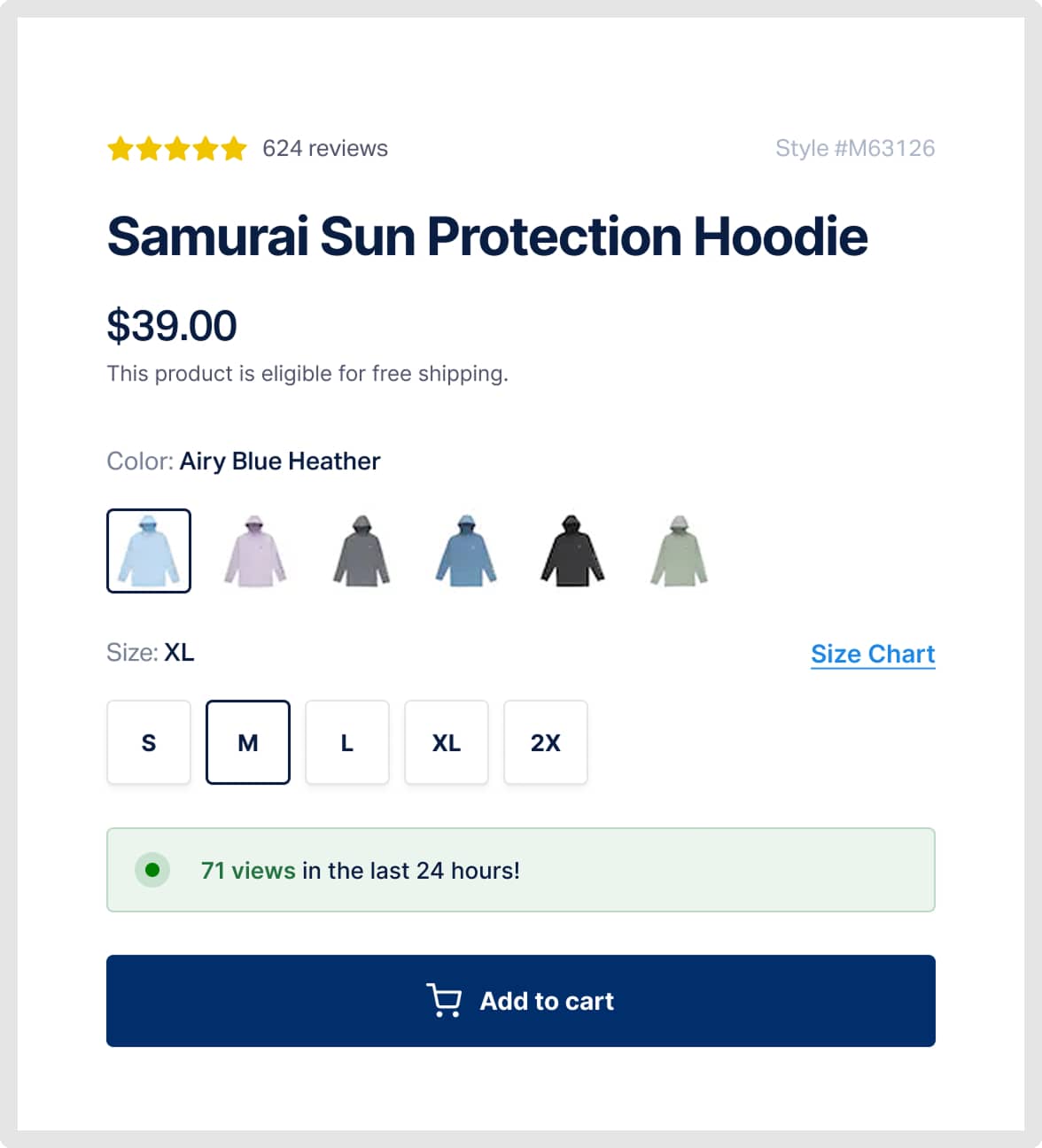 Simplified Navigation Bar (before)