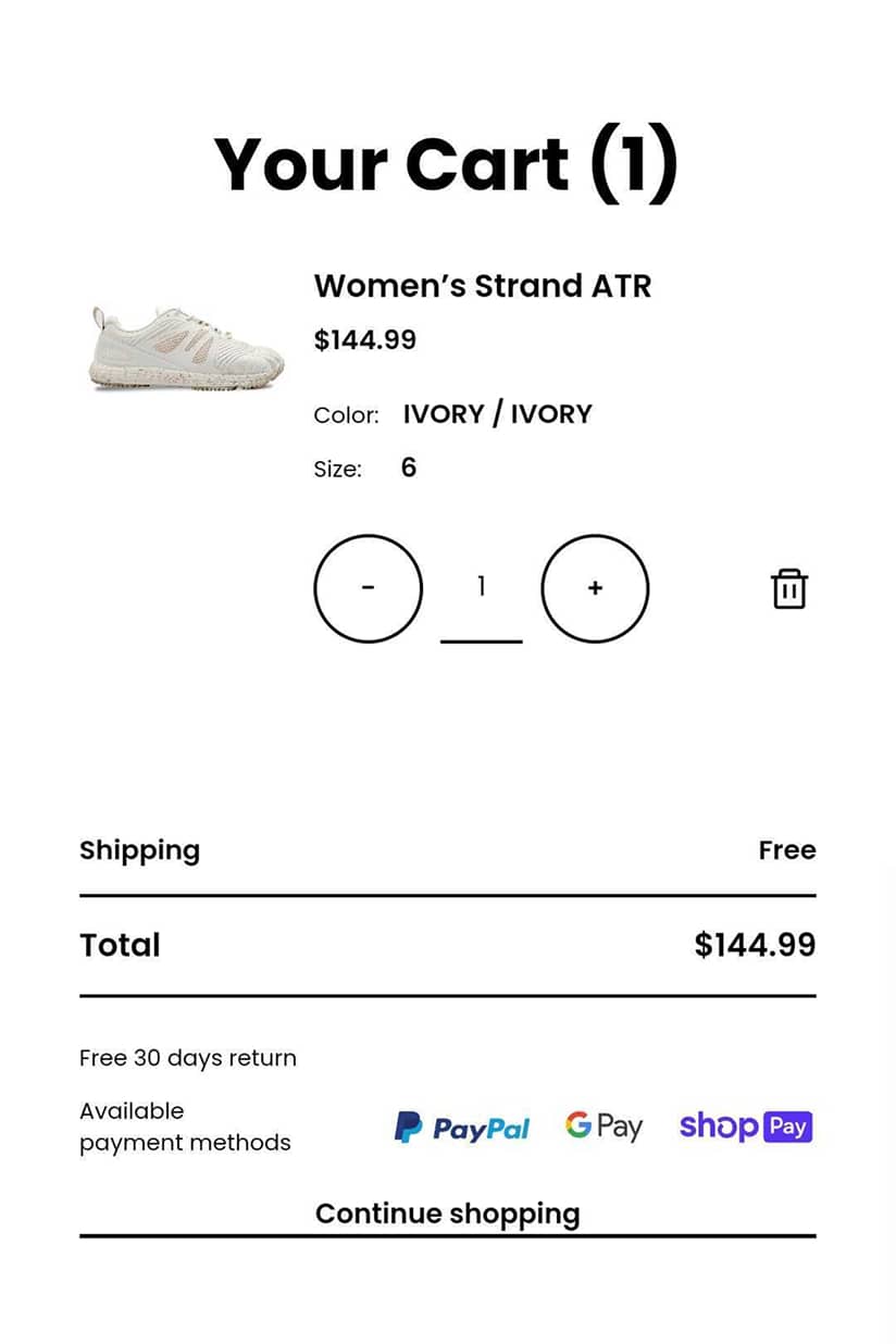 Mobile Experience Optimization (before)