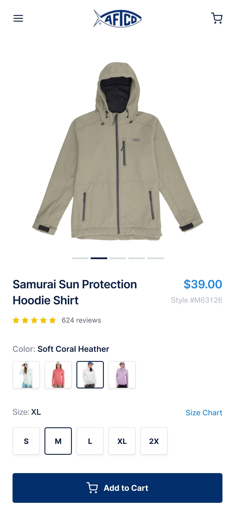 Adding a cart icon to the "Add to Cart" button impacts user engagement and conversions (after)