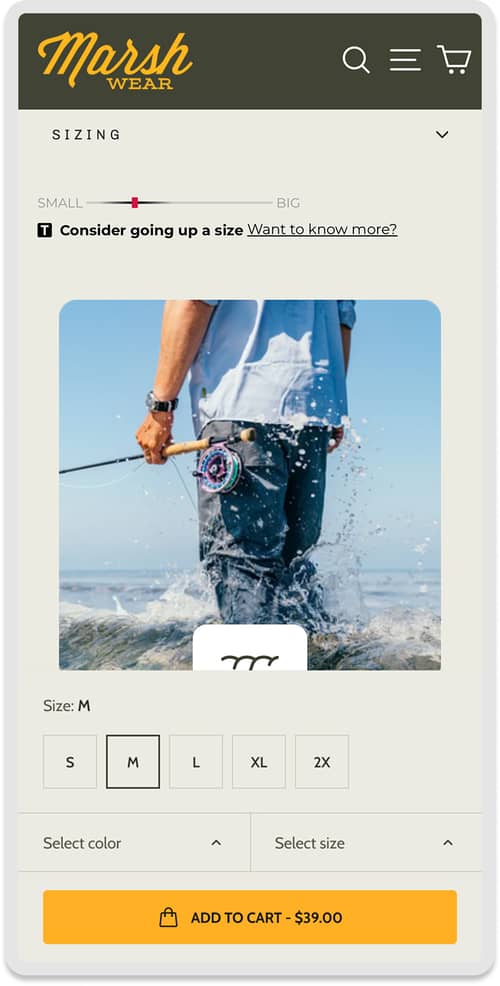 Mobile Bottom Sticky Add-To-Cart Button