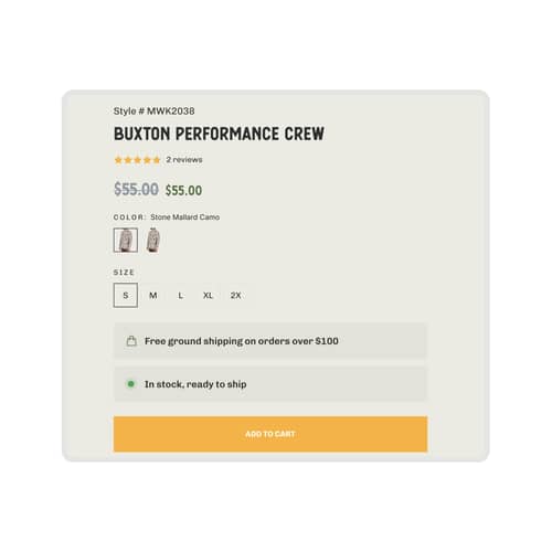 Enhanced Discount Price Styling