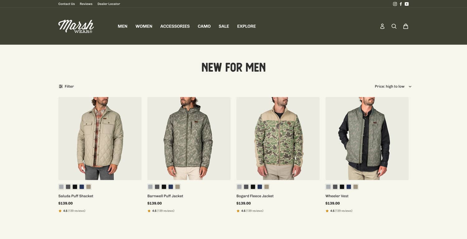 Mobile Navigation Redesign (after)
