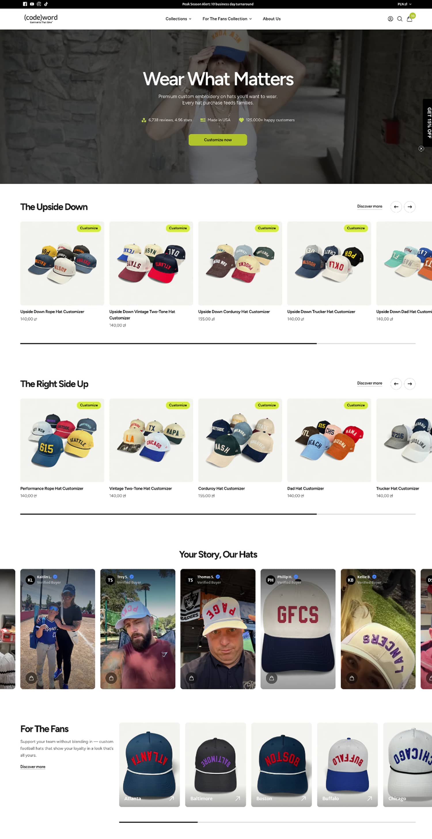 Enhancing Homepage Credibility with Curated User-Generated Content (after)