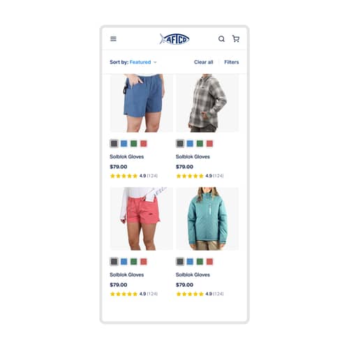 Sticky mobile filters boost product discovery and navigation accessibility