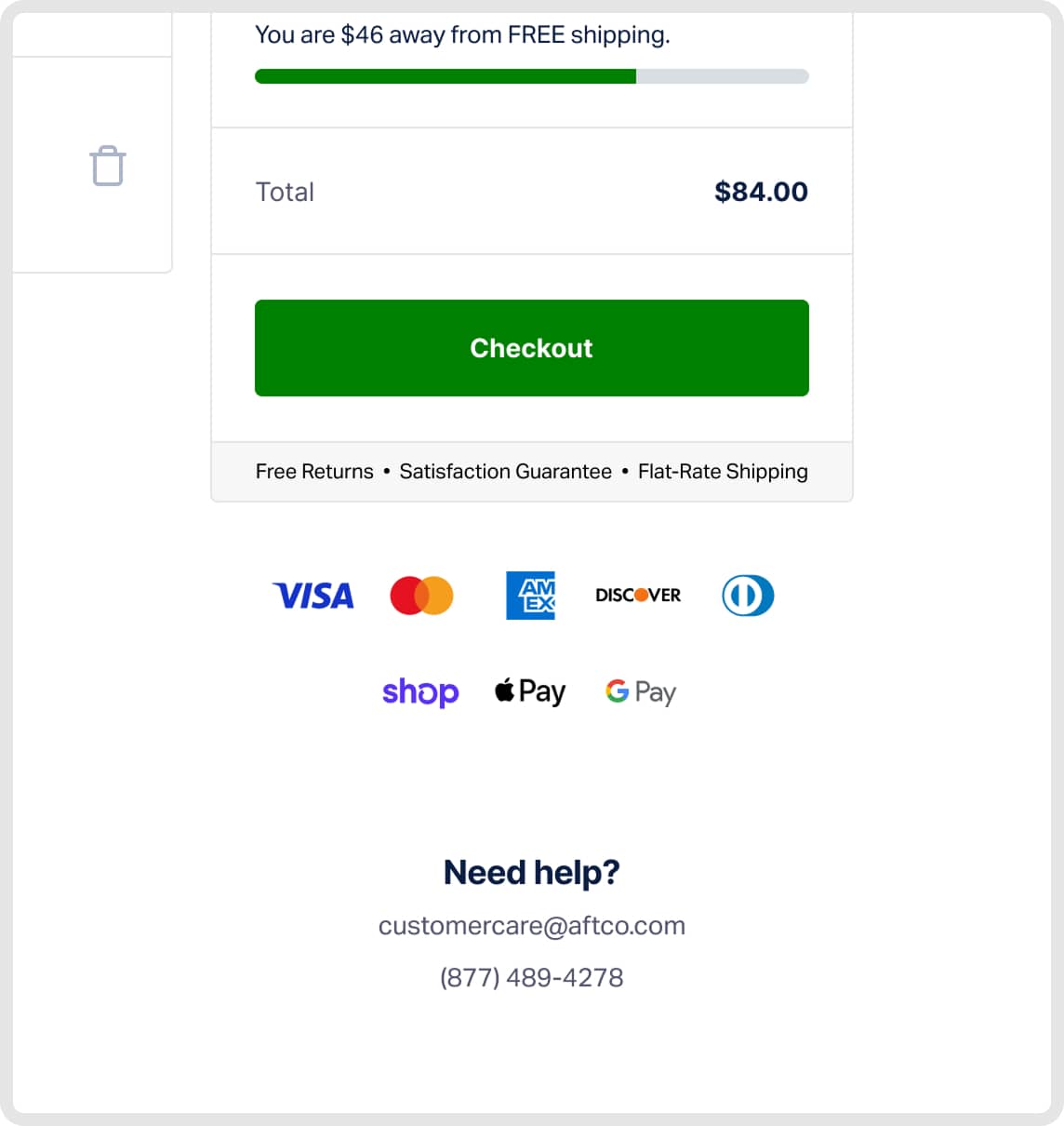 Highlighting AFTCO’s conservation pledge (before)