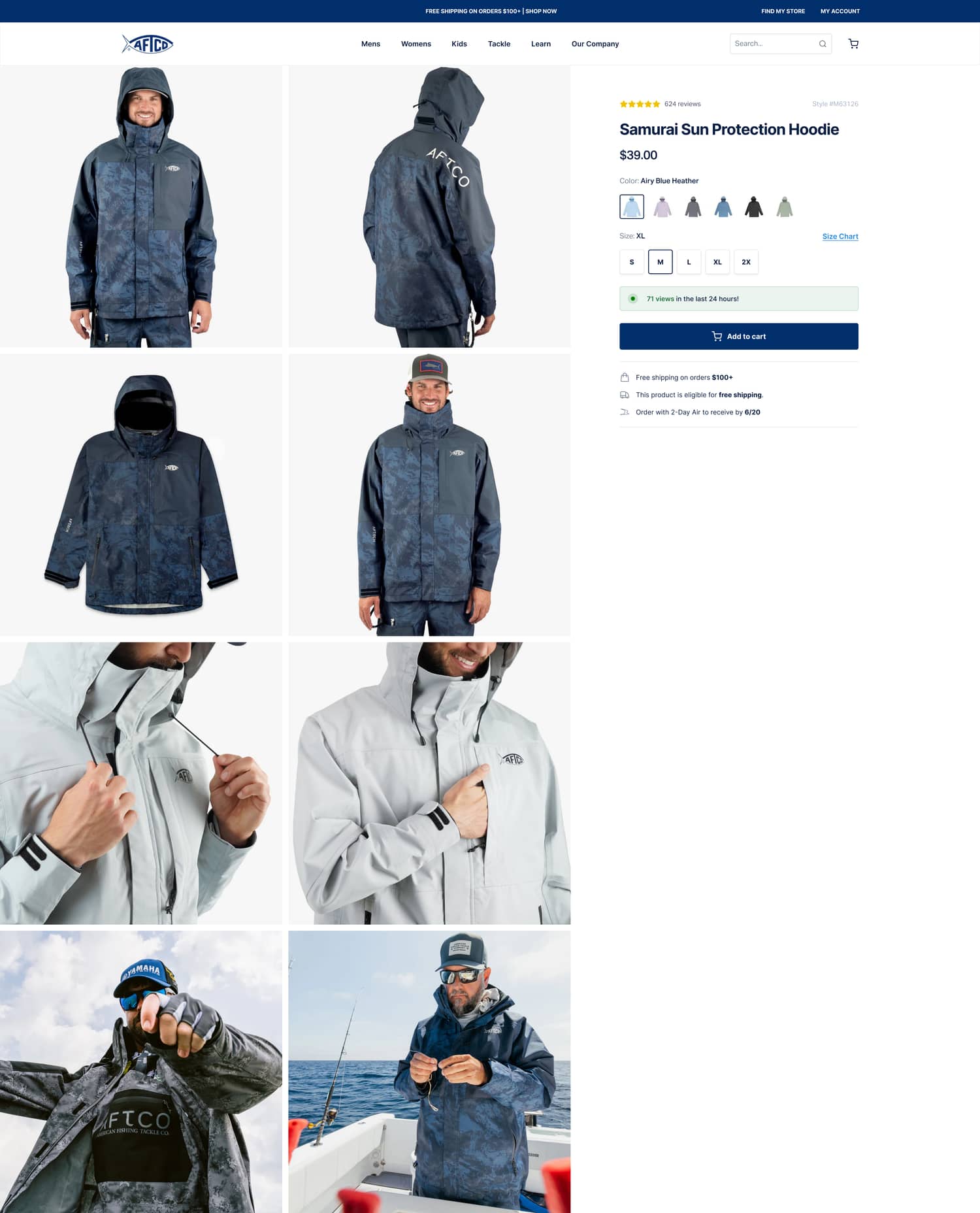 Product Image Grid Layout on Desktop PDPs (after)