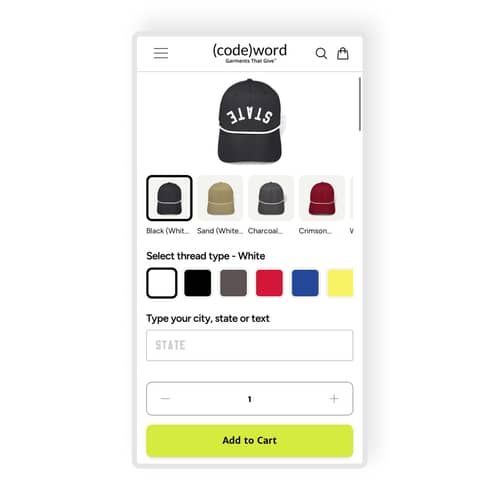 Enhanced Customization Flow