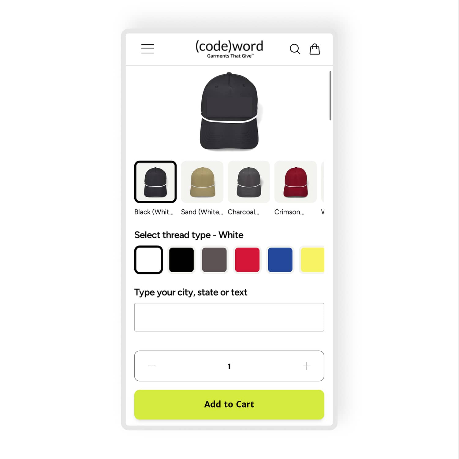 Enhanced Customization Flow (before)