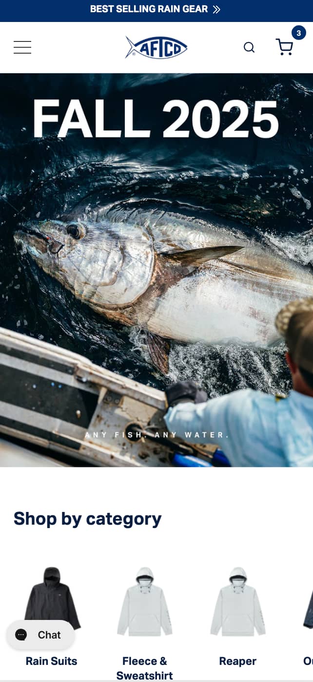 Relocating 'Shop by Category' Below the Hero to Boost Visibility and User Engagement (after)