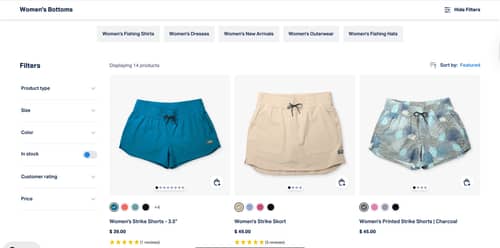 Collection Pages with Quick Add-to-Cart Button