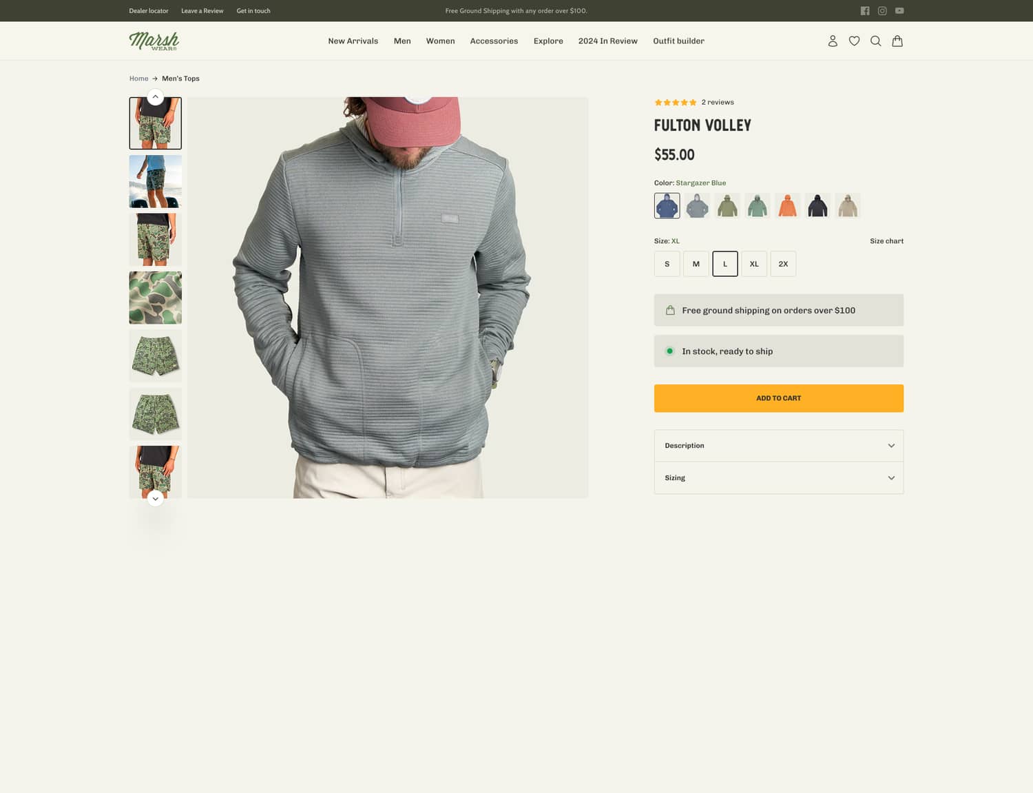 Adding Return Policy Link on Product Pages Boosts Customer Trust and Conversion Rates (before)