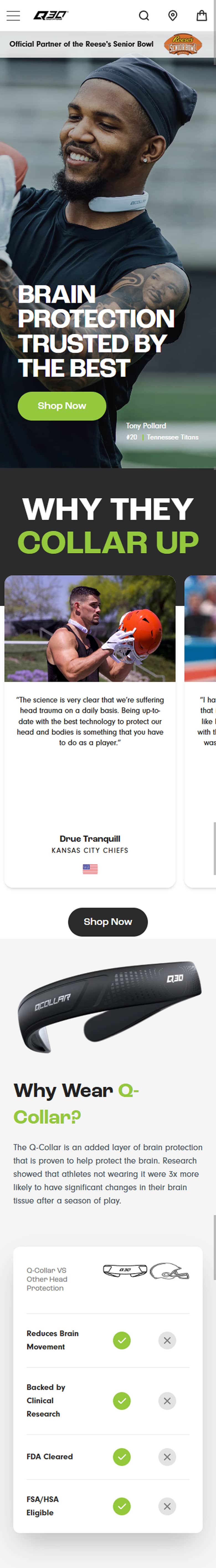 Direct Purchase Option Boosts Football Landing Page Conversion Rates (before)