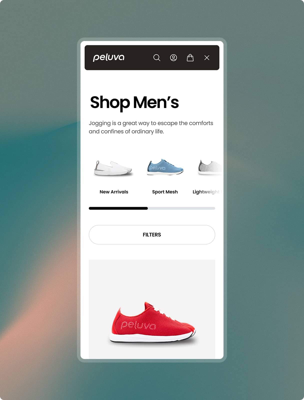 Homepage product cards with swatches improve engagement and conversions (before)