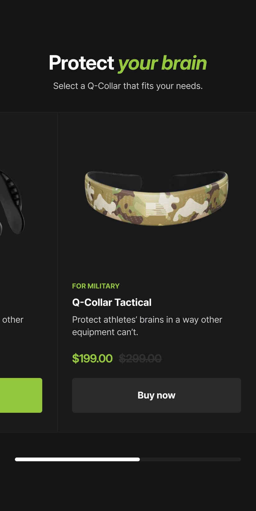 Replacing Recommended Product in the Buy Now Section (before)