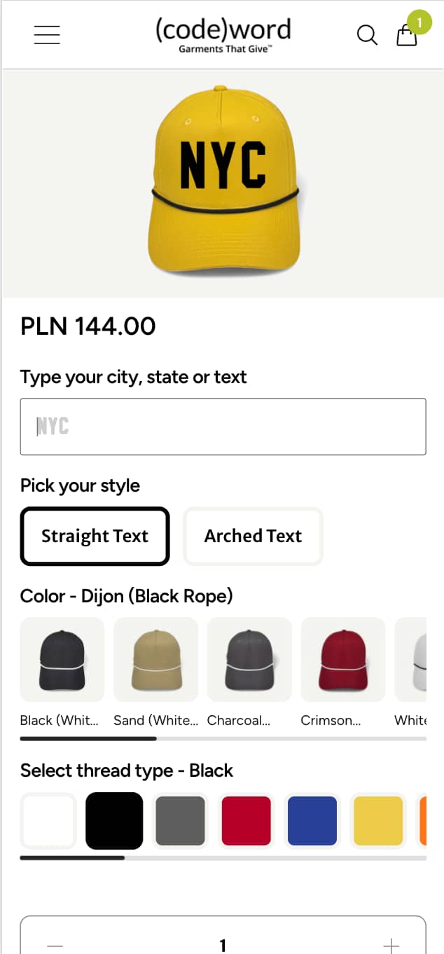 Simplified Text Input Flow Boosts PDP Conversion and User Clarity (before)