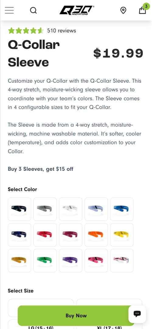 Enhanced product visualization with sleeve thumbnail images boosts user confidence and engagement