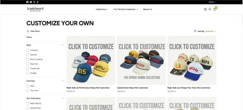 Enhanced Collection Filtering by Hat Attributes