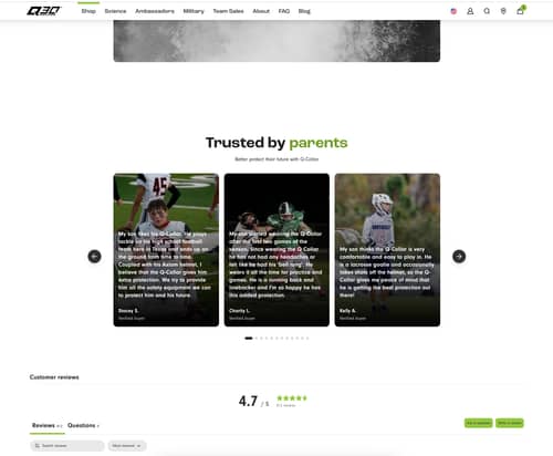 Enhanced Parent and Kid Testimonials Boost Trust