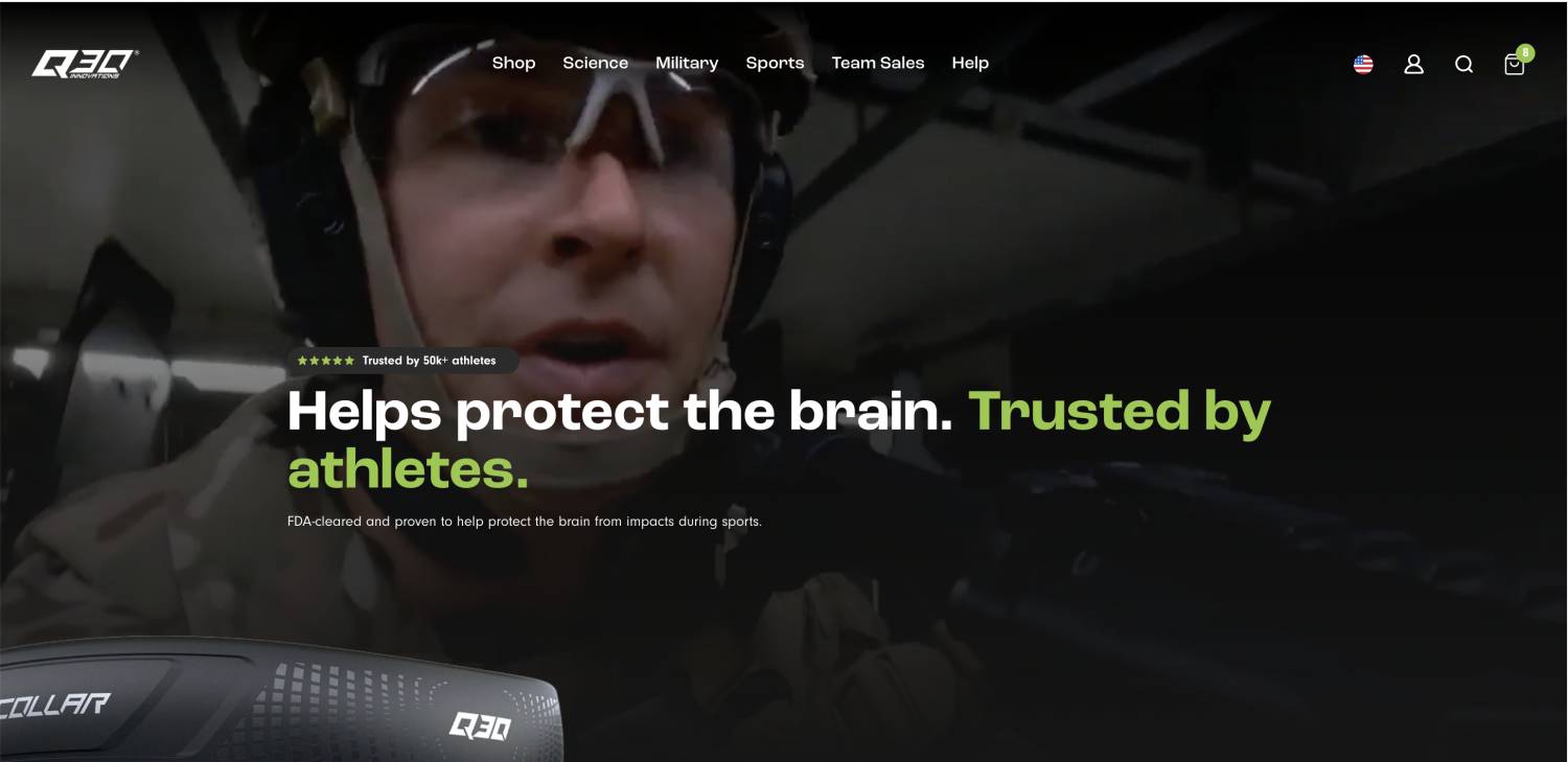 Homepage Hero Benefits (before)