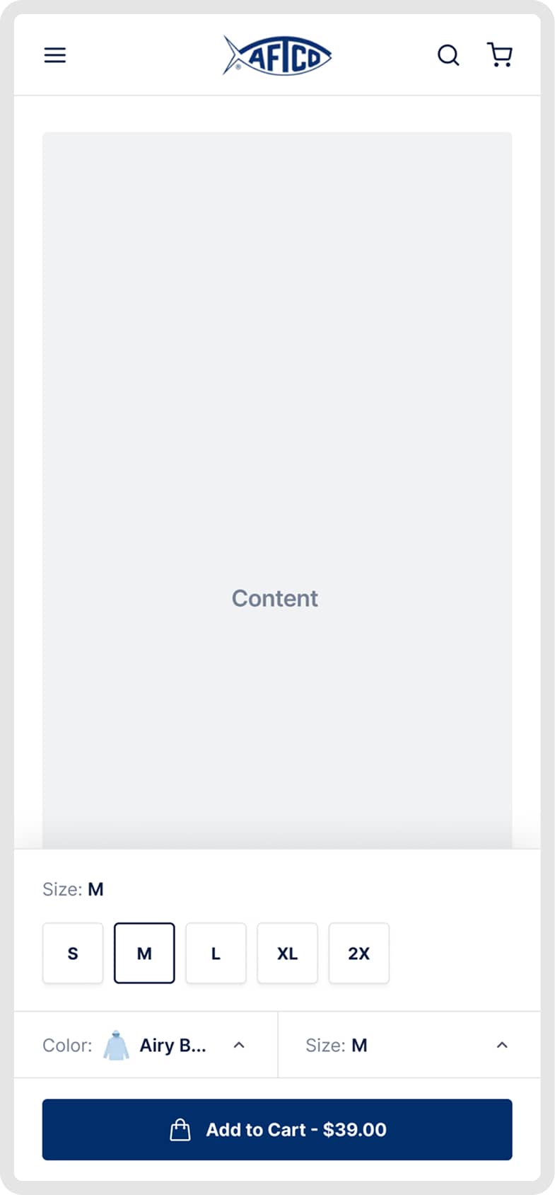 Sticky Mobile Add-To-Cart Button (after)
