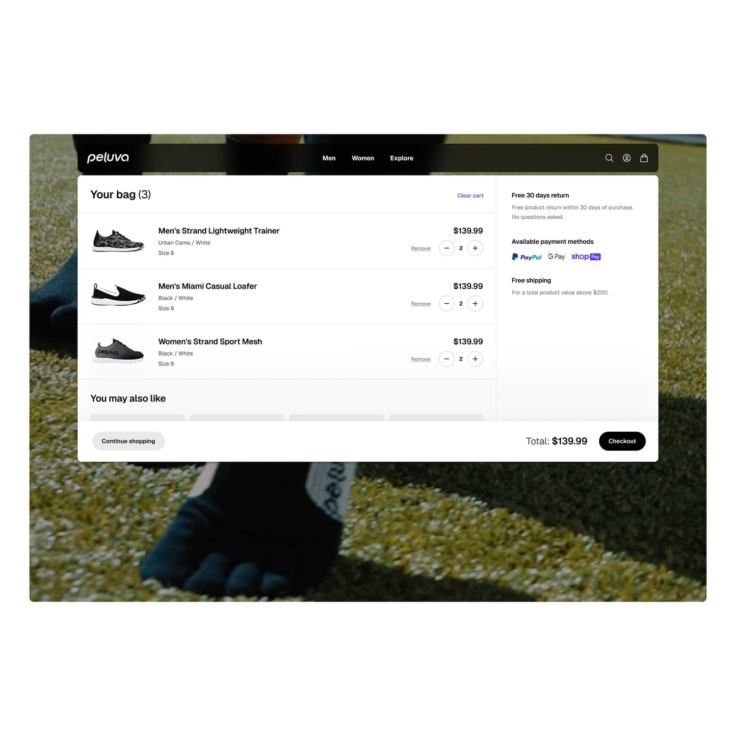 Streamlined Product Page Layout (after)
