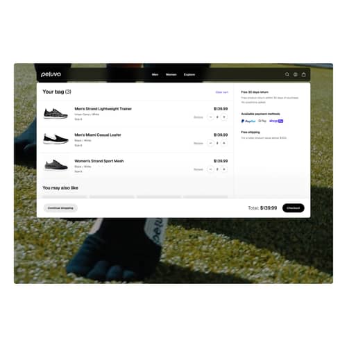 Streamlined Product Page Layout
